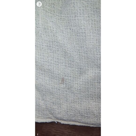 Vintage handmade baby bunting w bunny trim yellow green Easter lined - Picture 7 of 13